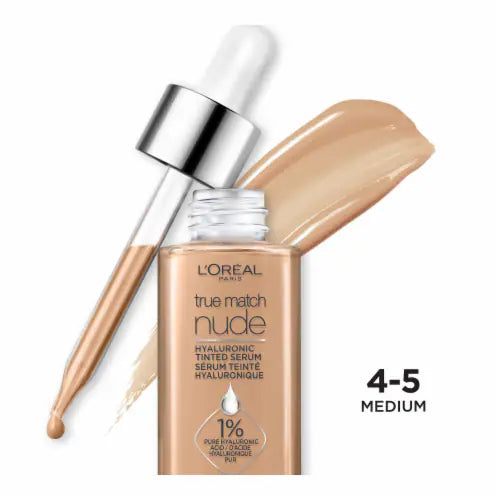 L'Oréal True Match Nude Hyaluronic Tinted Serum Foundation