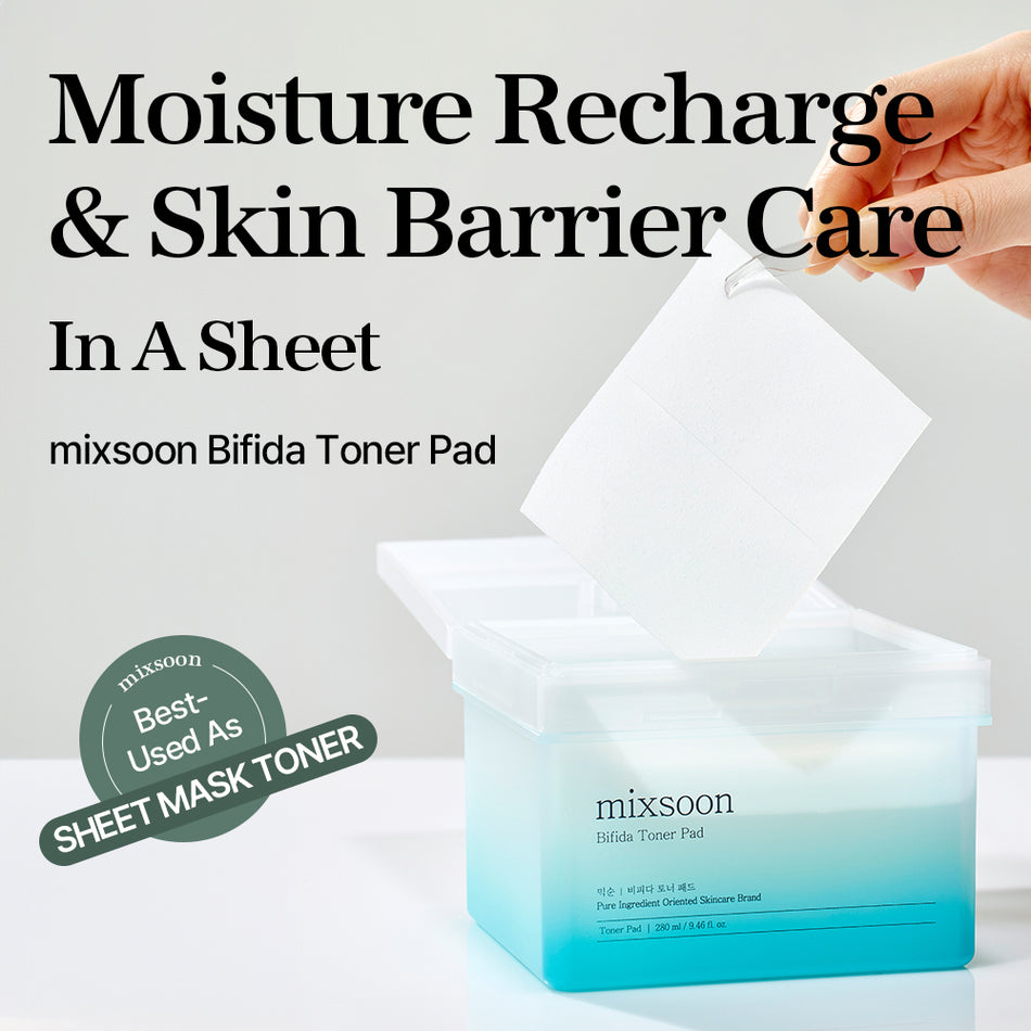 MIXSOON Bifida Toner Pad [120 Sheets]