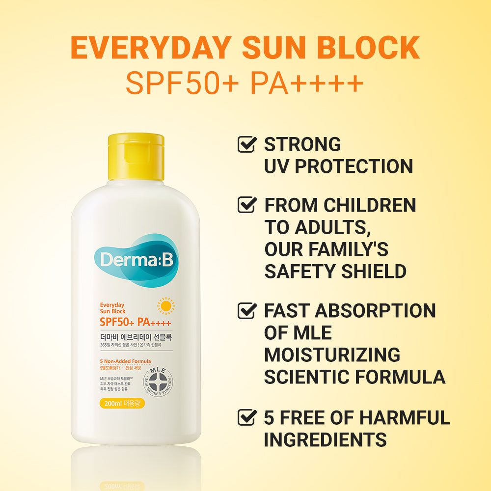 Derma B Everyday Sun Block Sunscreen