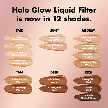 ELF halo glow liquid filter