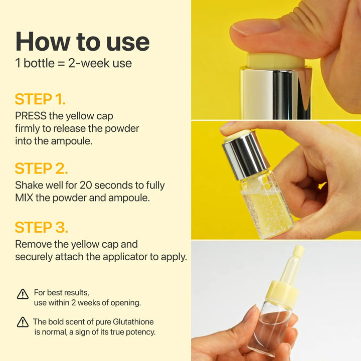 Numbuzin - No.5 Glutathione TXA Advanced Dark Spot Ampoule Concentrate
