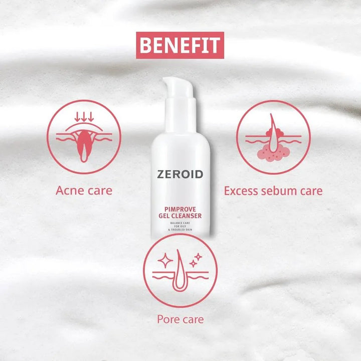 Zeroid Pimprove Gel Cleanser