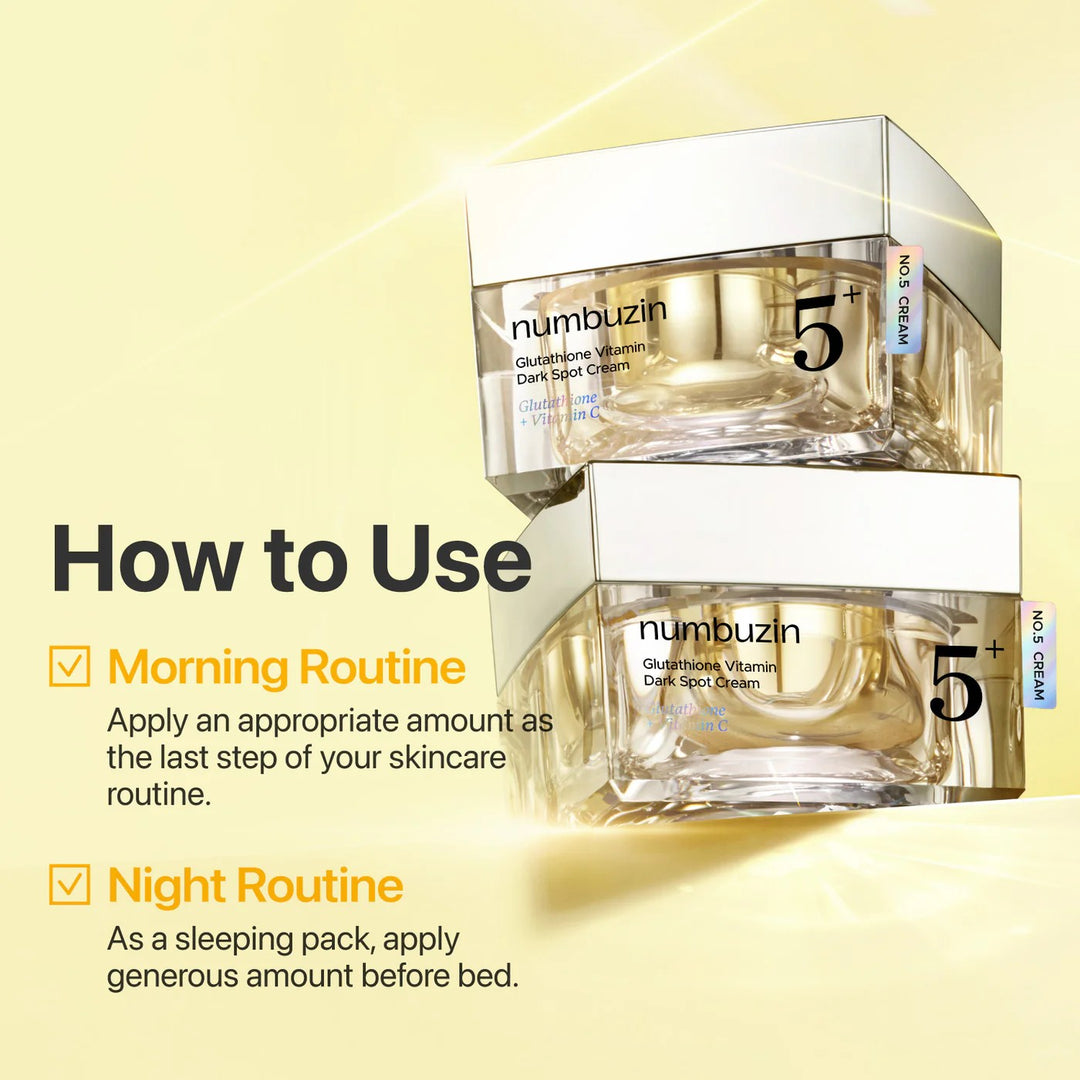 Numbuzin Glutatione Vitamin Dark Spot Cream