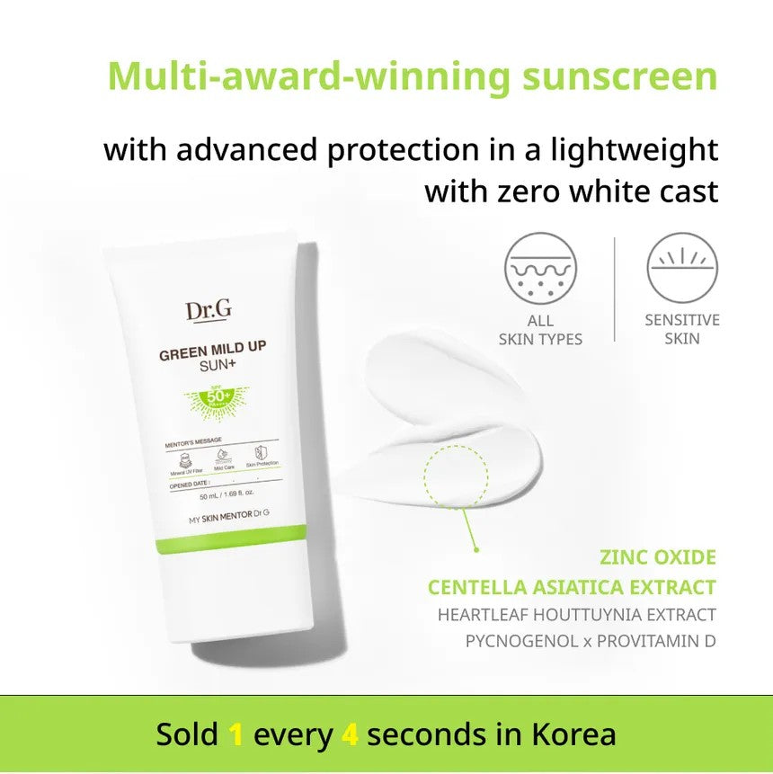 Dr.G Green Mild Up Sun+SPF50+PA++++