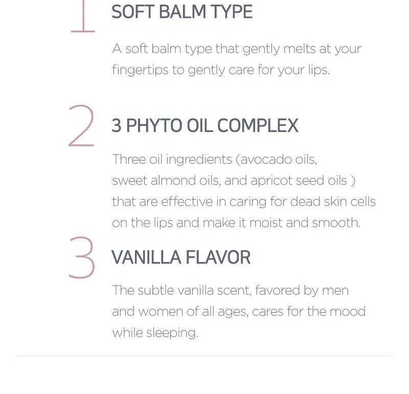Klavuu Nourishing Care Lip Sleeping Pack Vanilla