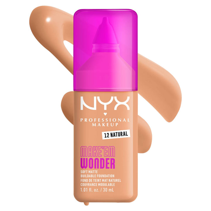 NYX Make ‘Em Wonder Soft Matte Buildable Foundation