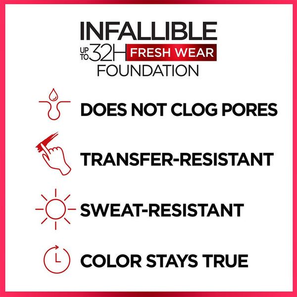 LÓreal Paris Infallible Fresh Wear Foundation + Vitamin C