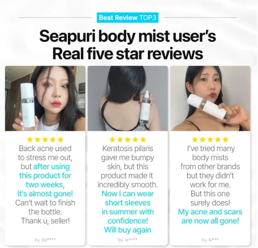 Seapuri Body Mist