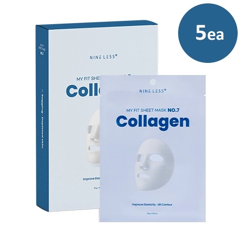 Nine Less My Fit Sheet Mask NO.7 COLLAGEN