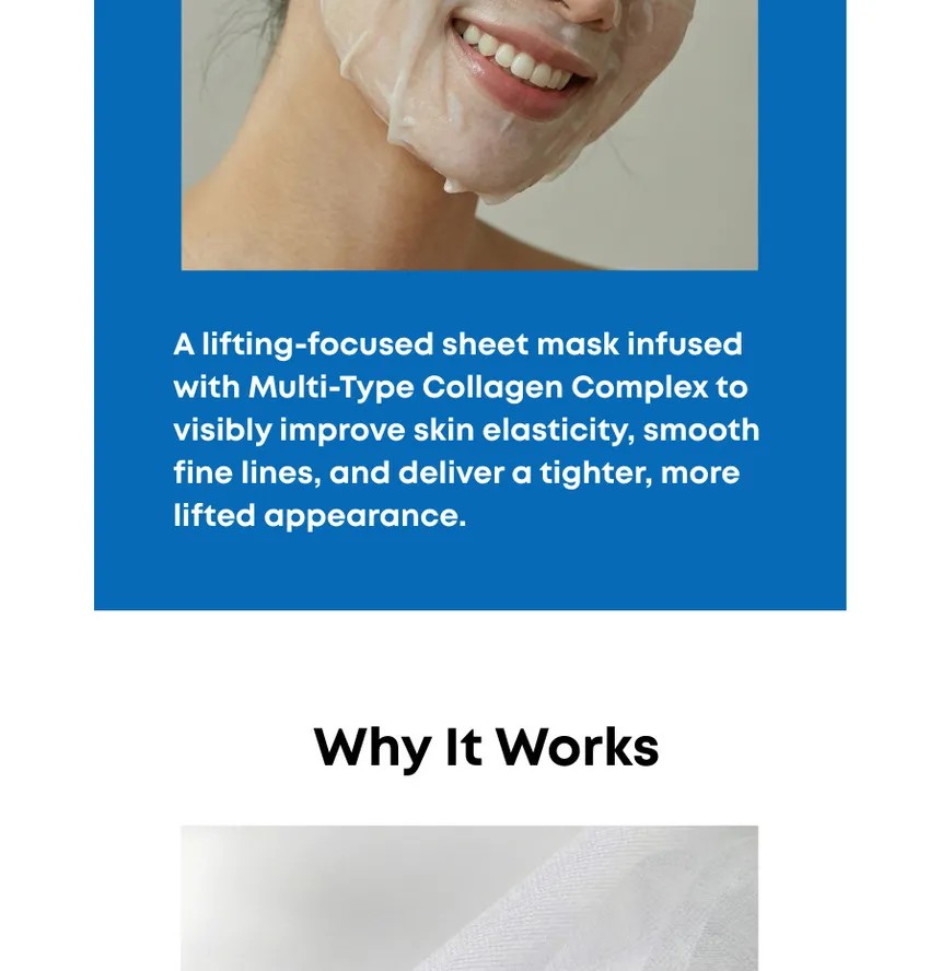 Nine Less My Fit Sheet Mask NO.7 COLLAGEN