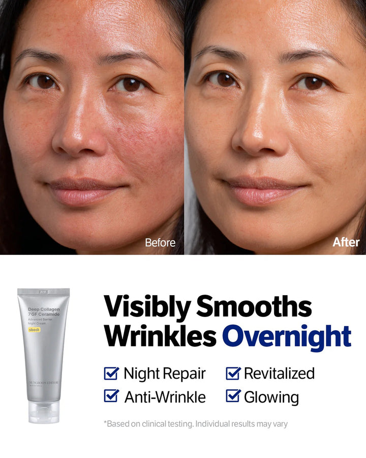 SUNGBOON EDITOR - Deep Collagen 7 GF Ceramide Advanced Barrier Night Cream