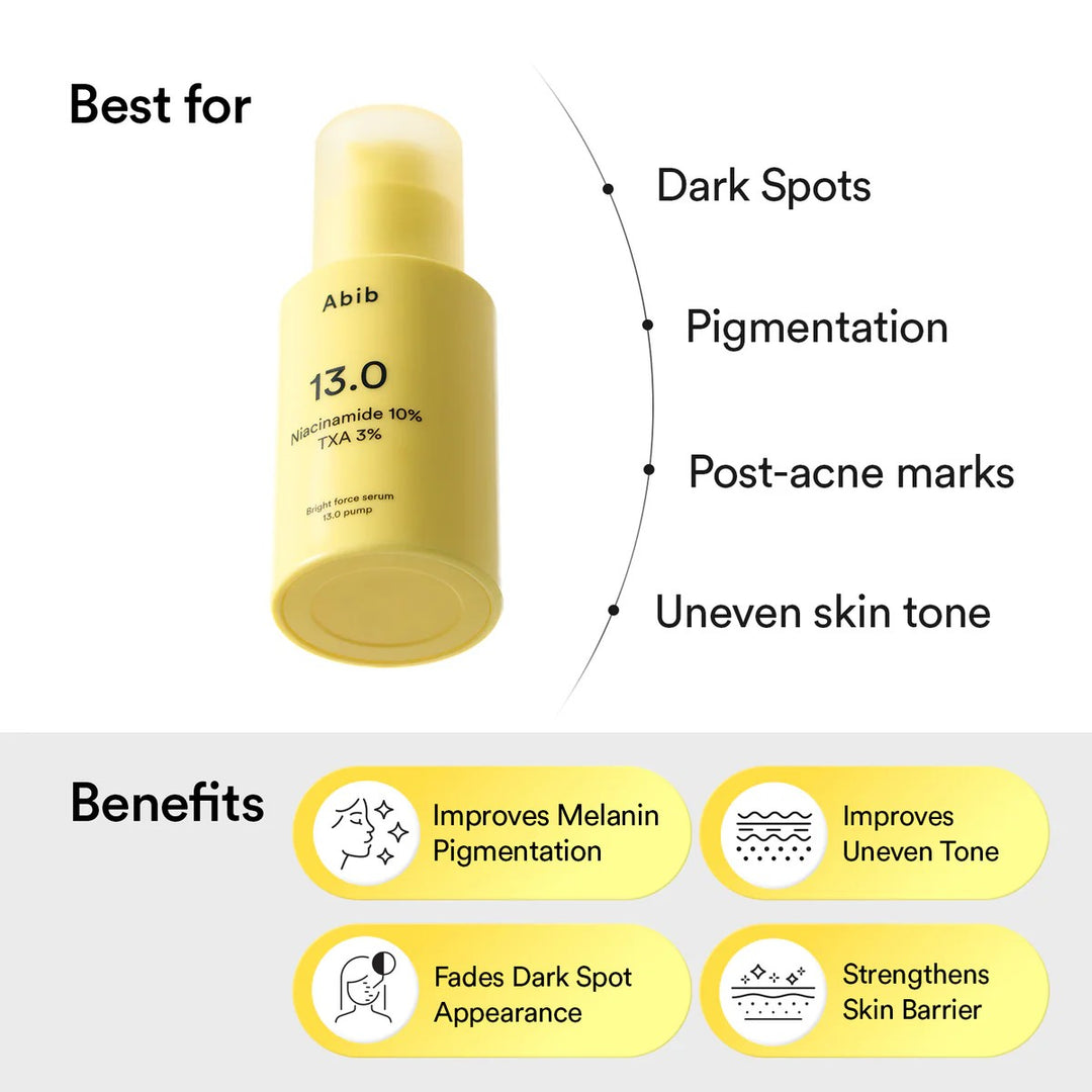 Abib 13.0 Niacinamide 10% TXA 3%