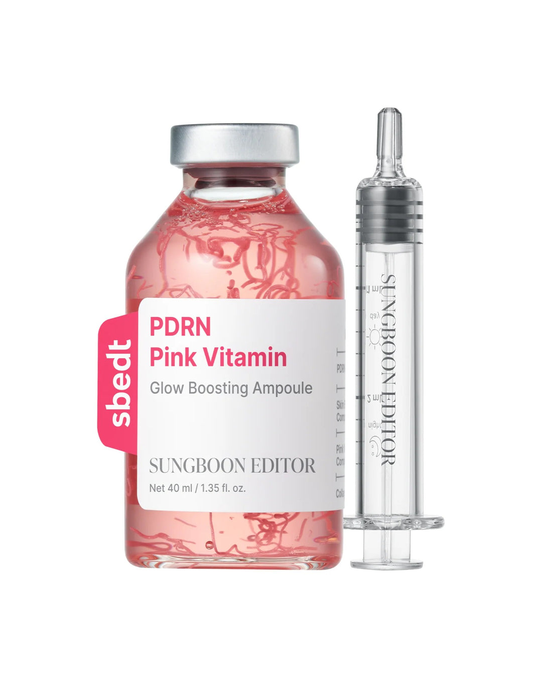 Sungboon Editor PDRN Pink Vitamin Glow Boosting Ampoule