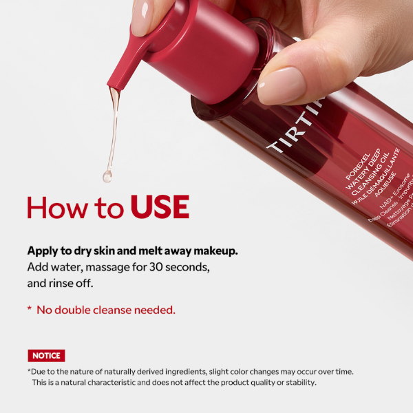 Tirtir Porexel Watery Deep Cleansing Oil