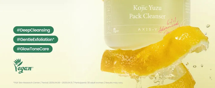 Axis-Y Kojic Yuzu Pack Cleanser