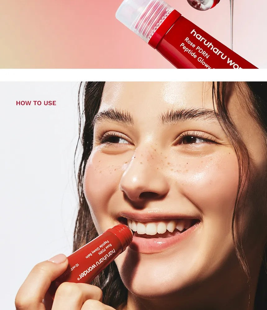 Haruharu Wonder Rose PDRN Peptide Glowy Balm