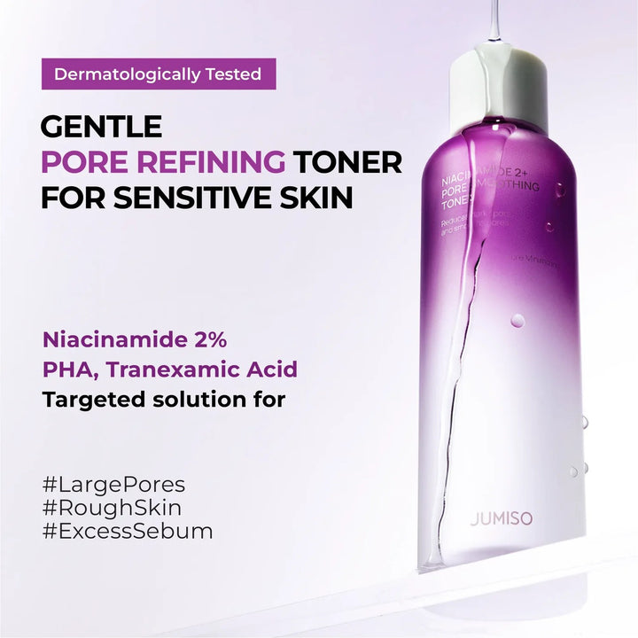 Jumiso Niacinamide 2+Pore Smoothing Toner