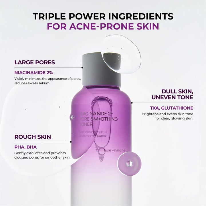 Jumiso Niacinamide 2+Pore Smoothing Toner