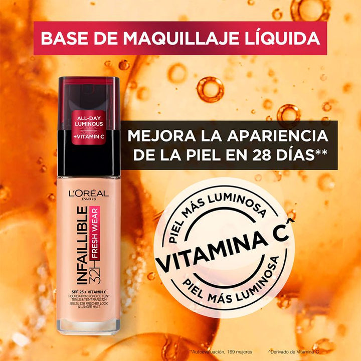 L'Oréal infallible fresh wear foundation