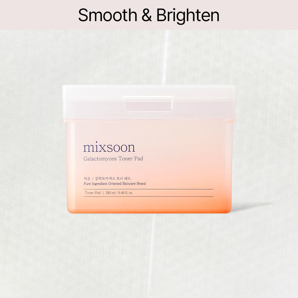 MIXSOON] Galactomyces Toner Pad [60 Sheets]