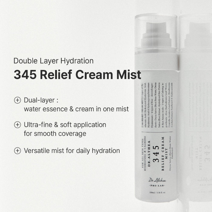 345 Relief Cream &amp; Mist Duo