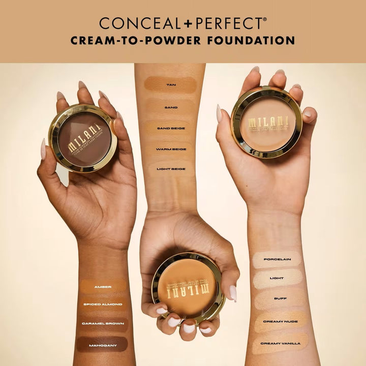 Milani cream to powder foundation