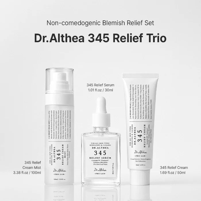 Dr. Althea 345 Relief Trio