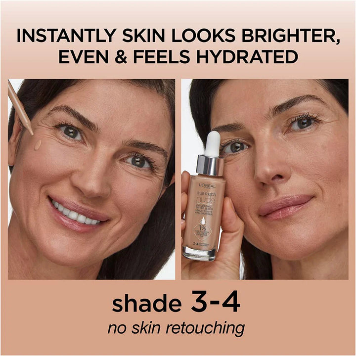 L'Oréal True Match Nude Hyaluronic Tinted Serum Foundation