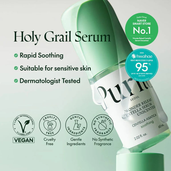 PURITO SEOUL Wonder Releaf Centella Serum Unscented 60ml