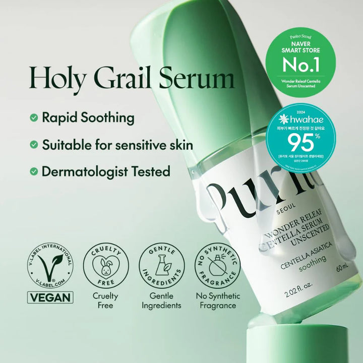PURITO SEOUL Wonder Releaf Centella Serum Unscented 60ml
