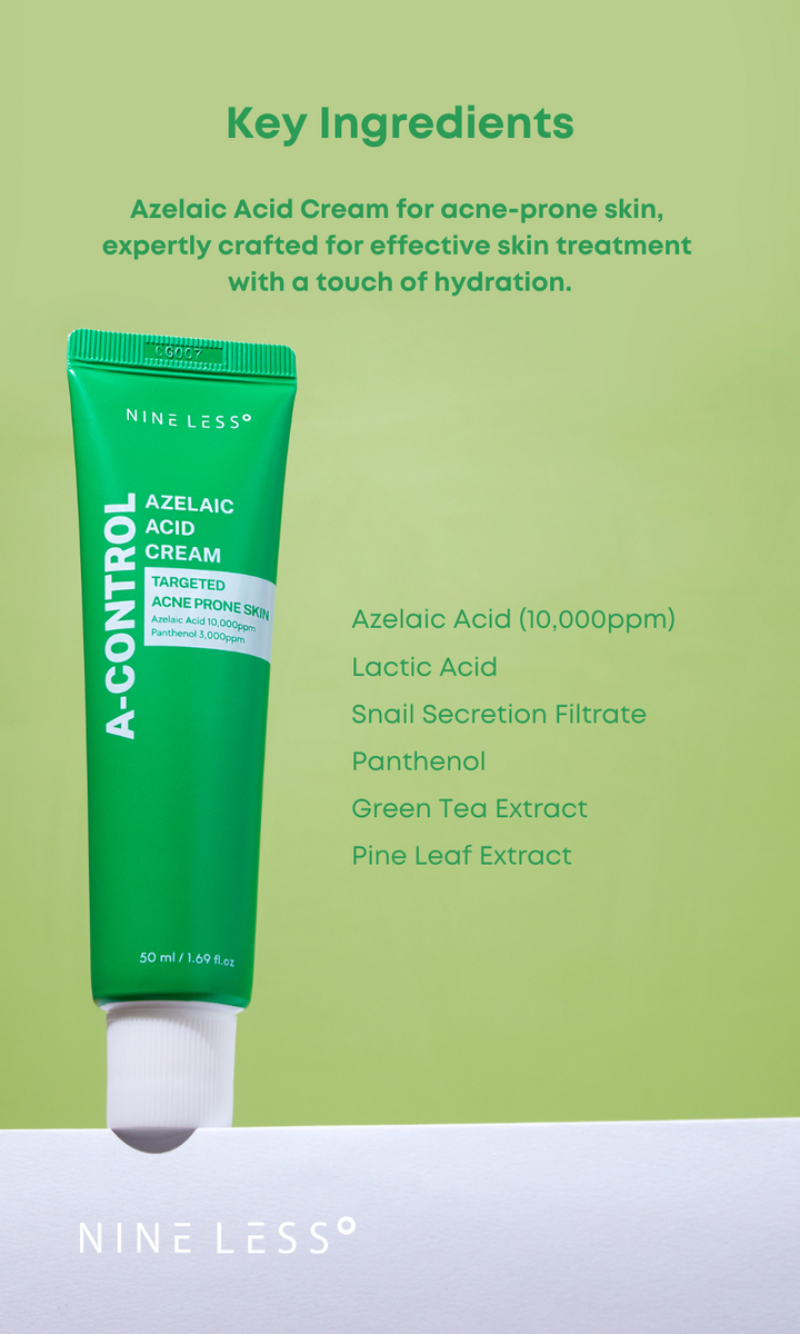 Nineless A-Control Azelaic Acid Cream [50ml]