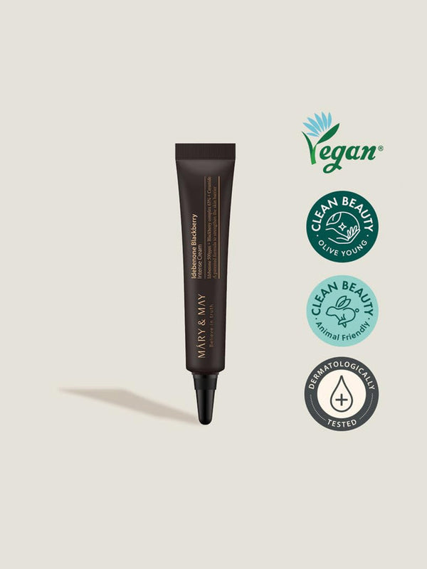 MÀRY & MAY Idebenone Blackberry Intense Cream 12g