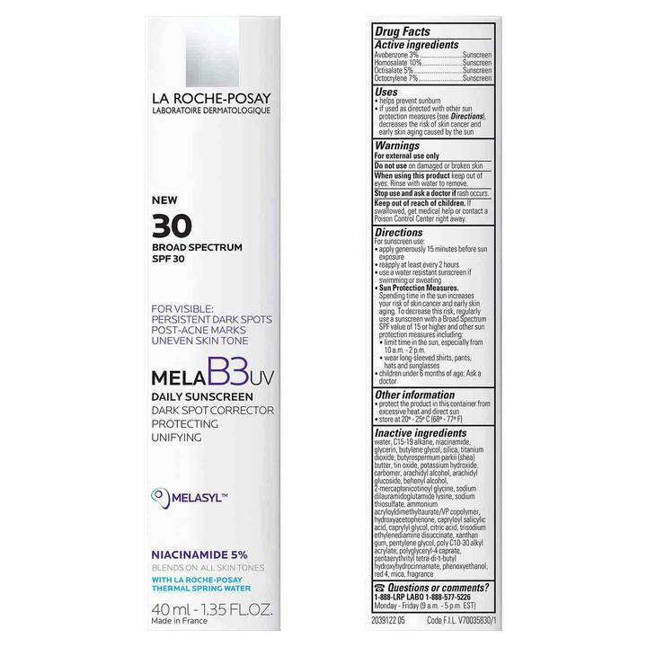 La Roche-Posay Mela B3 UV Broad Spectrum SPF 30