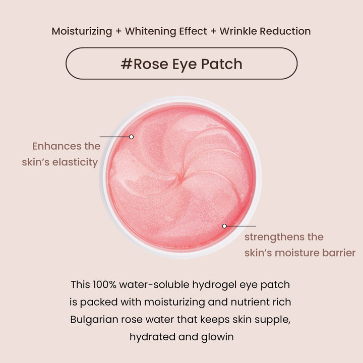 heimish - Bulgarian Rose Water Hydrogel Eye Patch