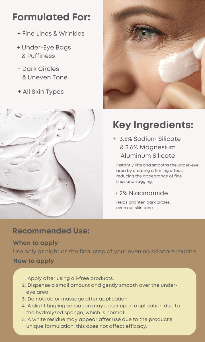 NINE LESS Ever-Youth Dual Effect Eye Cream