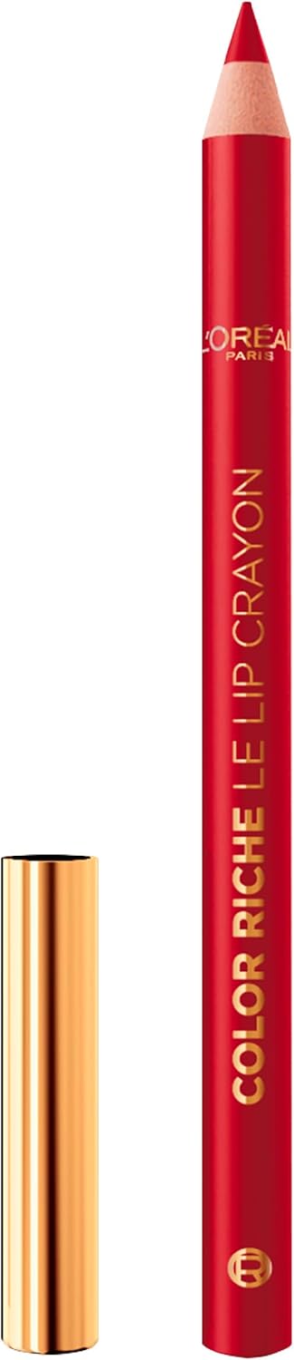 L'Oréal Paris Color Riche Satin Lip Liner, 300 Le Rouge París