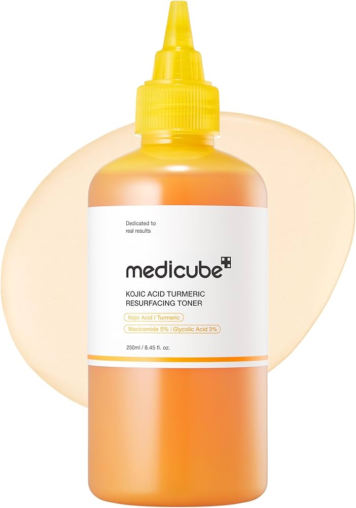 Medicube Kojic Acid Turmeric Resurfacing Toner (250 ml)