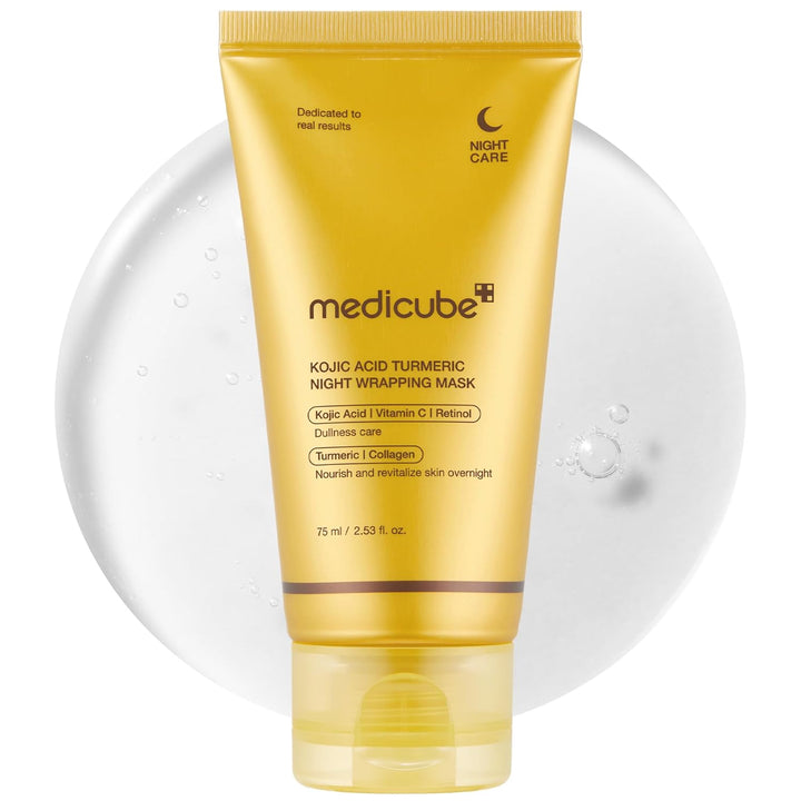 Medicube KOJIC ACID TURMERIC NIGHT WRAPPING MASK