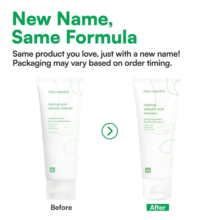 Face Republic Calming Salicylic Acid Cleanser 100ml
