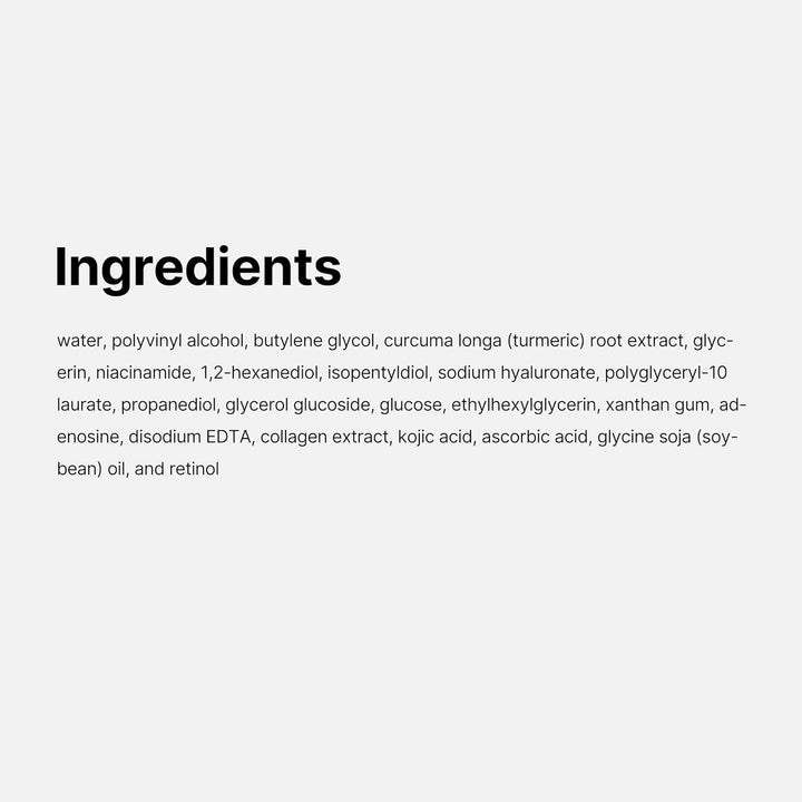 Medicube KOJIC ACID TURMERIC NIGHT WRAPPING MASK