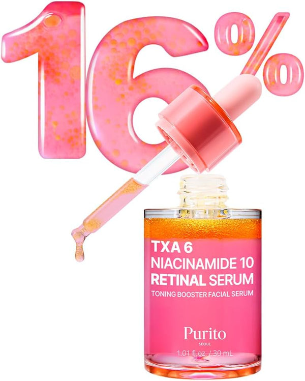 PURITO SEOUL TXA 6 Niacinamide 10 Retinal Serum 30ml