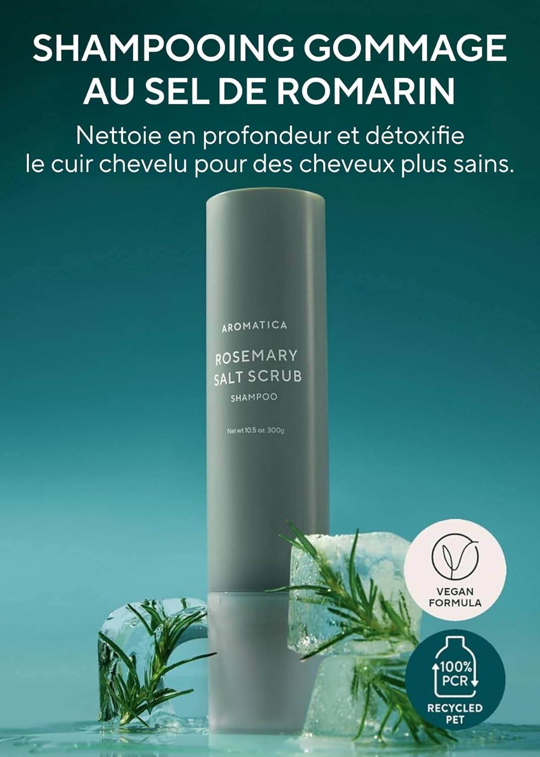 Rosemary Salt Scrub Shampoo 300g