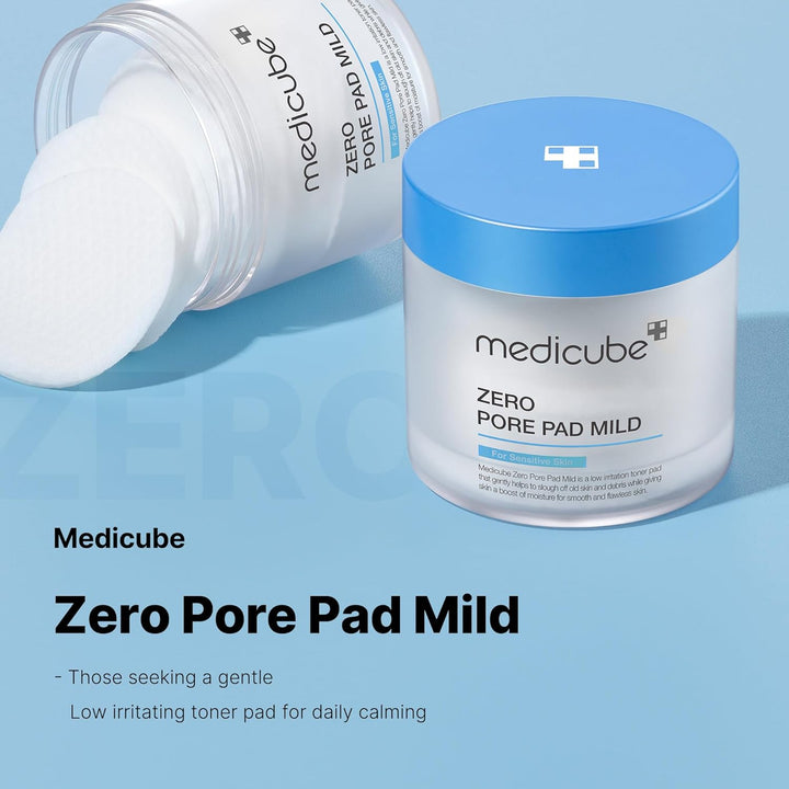 Medicube Zero Pore Pads Mild 2.0 toner pads