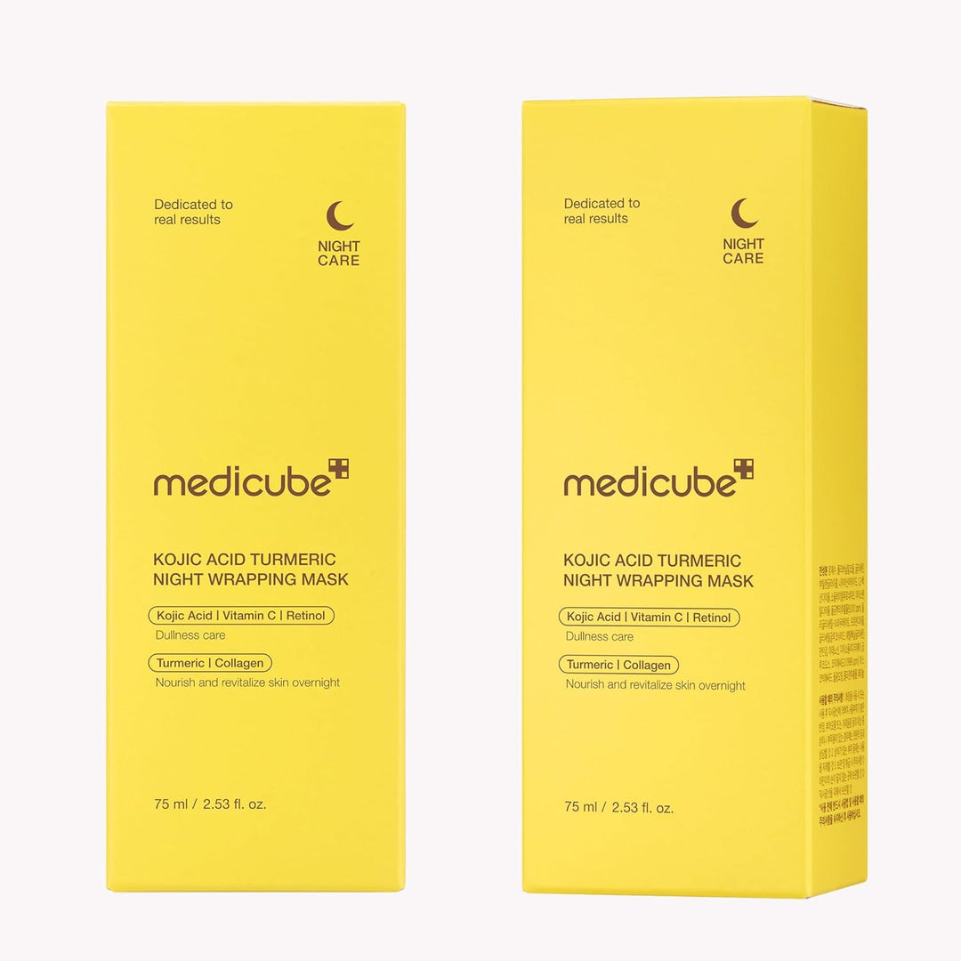 Medicube KOJIC ACID TURMERIC NIGHT WRAPPING MASK