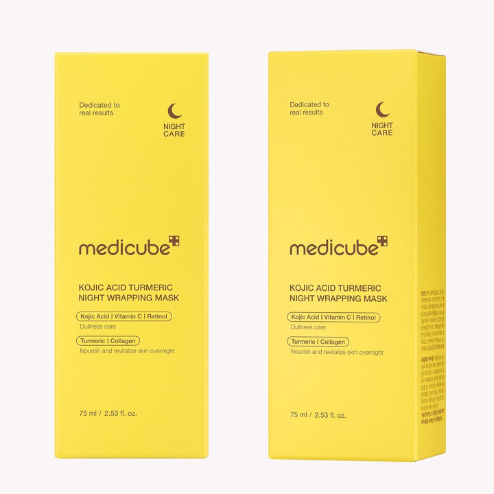 Medicube KOJIC ACID TURMERIC NIGHT WRAPPING MASK