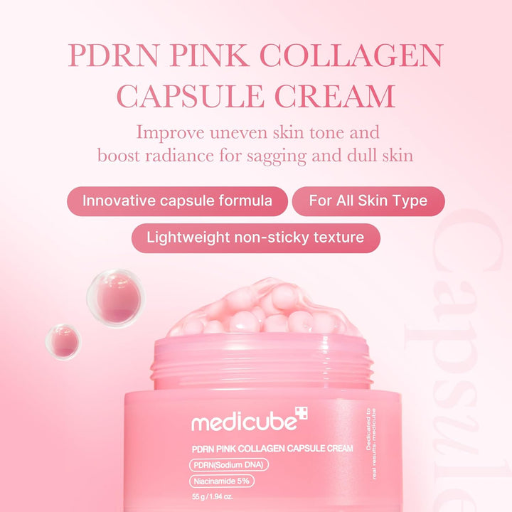 Medicube  PDRN PINK COLLAGEN CAPSULE CREAM 55g