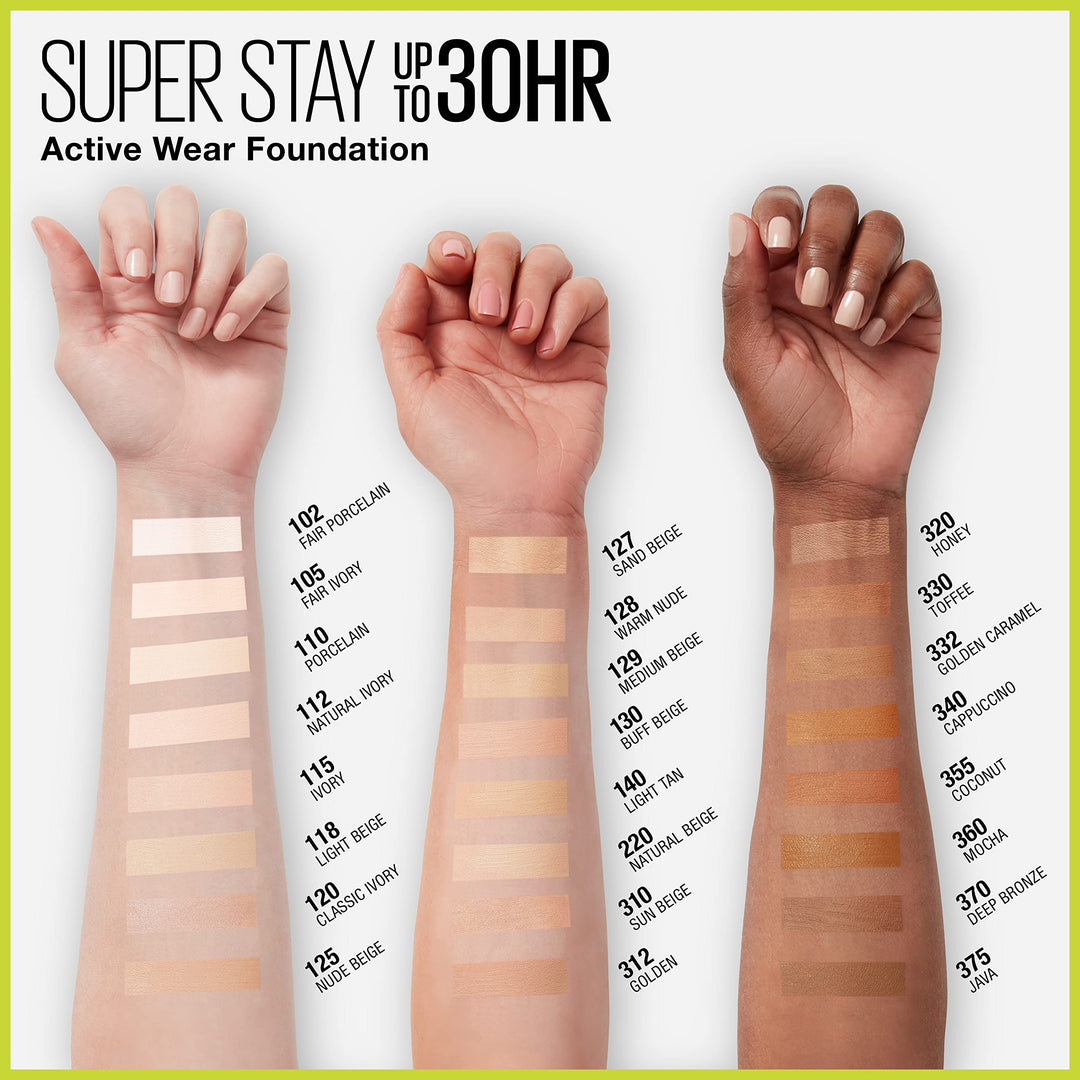 Super stay active wear 30 hrs foundation