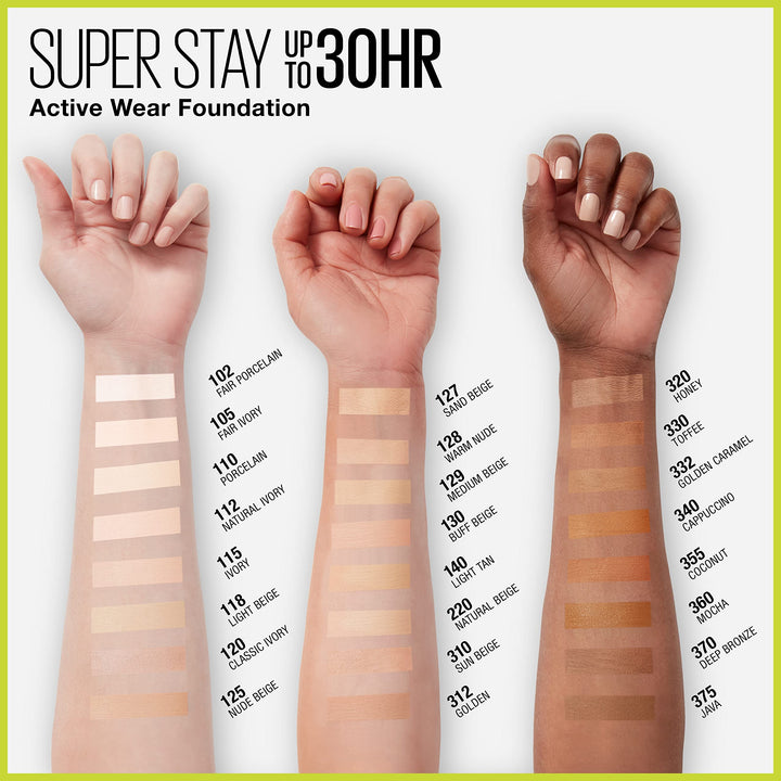Super stay active wear 30 hrs foundation