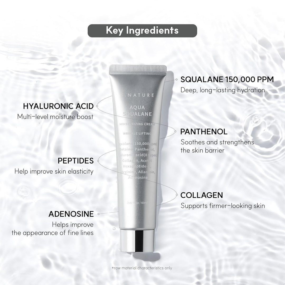S.NATURE - Aqua Squalane Moisturizing Cream