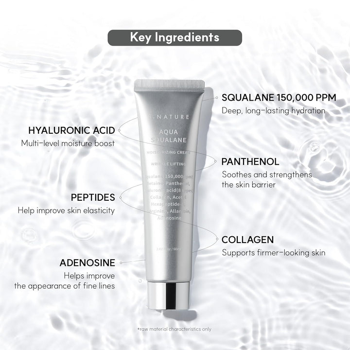 S.NATURE - Aqua Squalane Moisturizing Cream